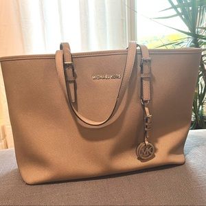 Michael Kors Jet Set tote bag, gently used, grey